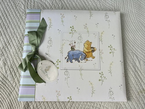 Classic Pooh Scrapbook Album 12" X 12" With Pages And Supplies
