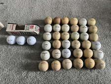 Vintage Golf Balls Lot Of 75 - Used
