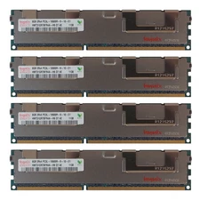 32GB Kit 4x 8GB HP Proliant BL460C BL420C BL660c DL160 DL360E G8 Memory Ram