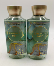 Bath  Body Works Emerald Mist Shower Gel Full Size S/2 1002S