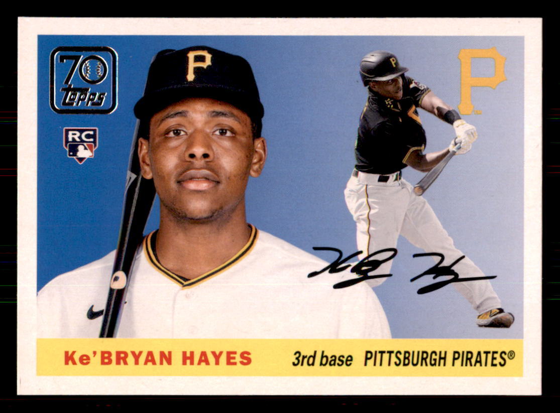 2021 Topps Update 70 Years of Topps Baseball #70YT-5 Ke'Bryan Hayes Pirates RC