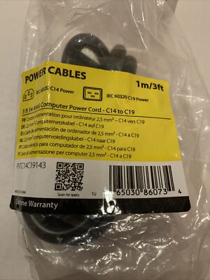STARTECH.COM PXTC14C19143 CONNECT A HIGH-POWERED SERVER TO A POWER DISTRIBUTI...