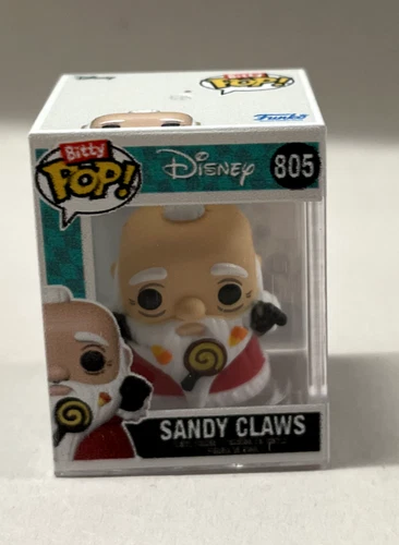 MICROFIGURA FUNKO BITTY POP PESADILLA ANTES DE NAVIDAD GARRAS DE ARENA 0,75" 805