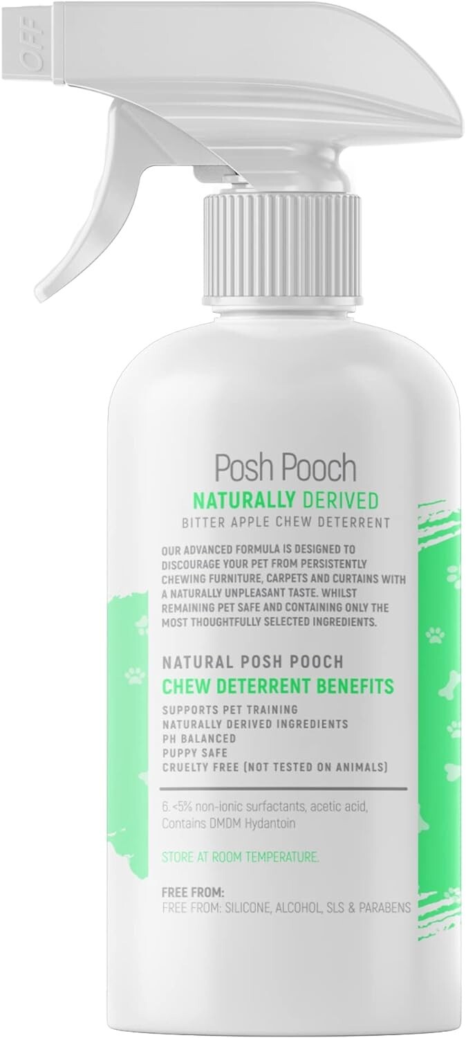 Posh Pooch Dog Anti Chew Spray 500ml Cat Dog Repellent Pet posh-pooch-dog-anti-chew-spray-500ml-cat-dog-repellent-pet