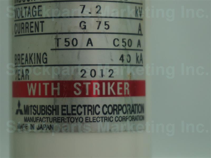 Mitsubishi CL 7.2kV G75A T50A C50A Current Limiting Fuse Link 30 