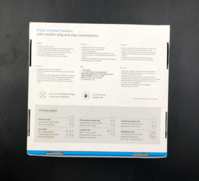 Sennheiser XS Wireless Digital Portable Lavalier Mobile Kit - NEW
