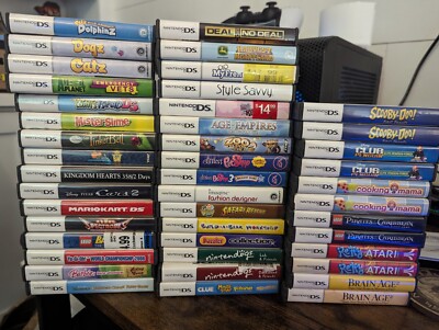 Nintendo DS Game Boxes and Manuals - *NO GAMES INCLUDED* BOXES AND MANUALS ONLY