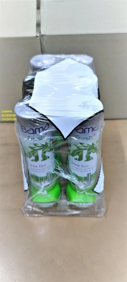 6 PEZZI Deodorante per scarpe Bama Shoe fresh ML100 PER CATTIVI ODORI
