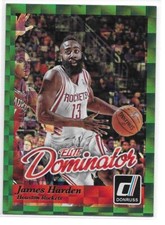 2014-15 Donruss Basketball Elite Dominators James Harden 146/999 Rockets