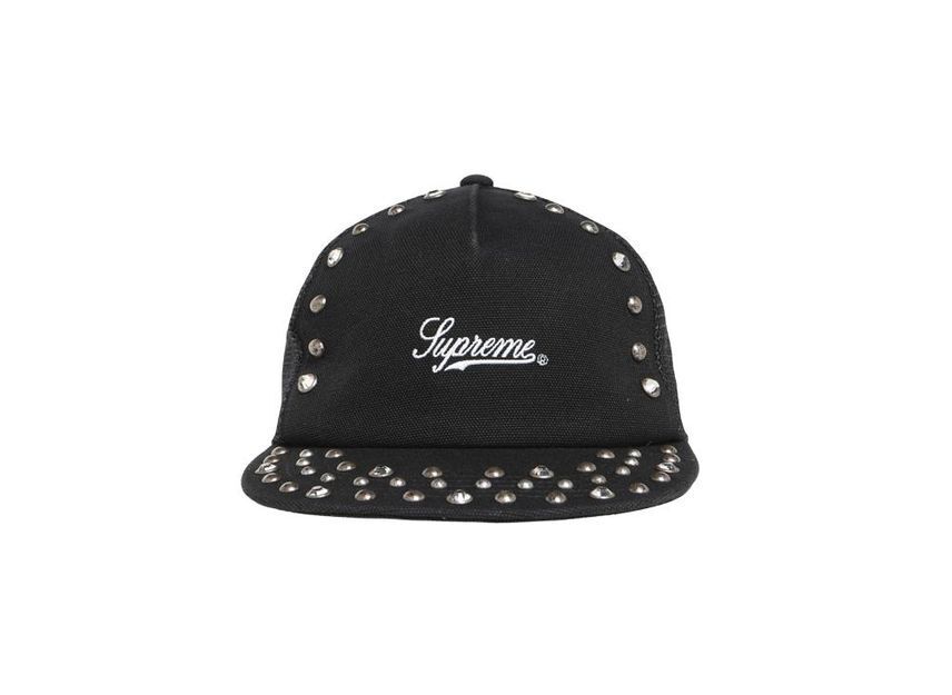 Supreme B.B. Simon Studded Canvas 5-Panel Black | eBay
