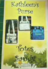 Kathleens Purse " Totes bys Sandy Pattern