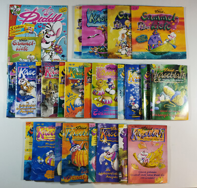 Diddls Käseblatt Nr. 11, 12, 13, 14, 15, 16, 17, 18, 19, 20, 23, 5 Komplett