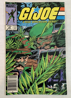 GI JOE A REAL AMERICAN HERO #39 STALKER JUNGLE COVER Near Mint | eBay