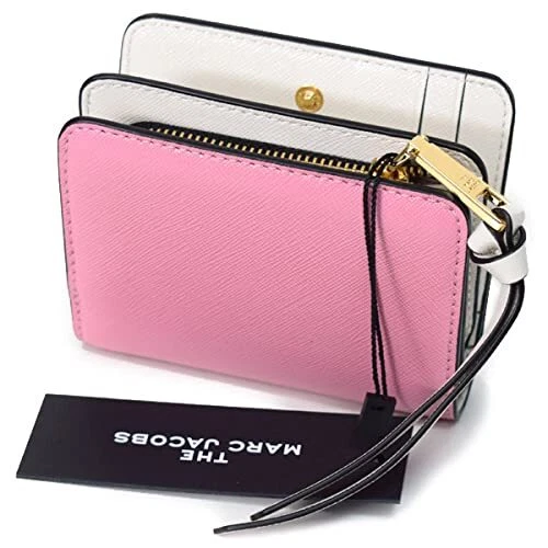 [Marc Jacobs] THE SNAPSHOT Mini Compact Wallet New Sandcastle Multi M0013360