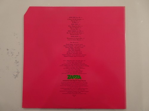 FRANK ZAPPA JOE'S GARAGE LP LOT w/ BOOKLETS~ACT I 1ST KEEL~ACTS II & III 1ST PRC - Picture 10 of 10