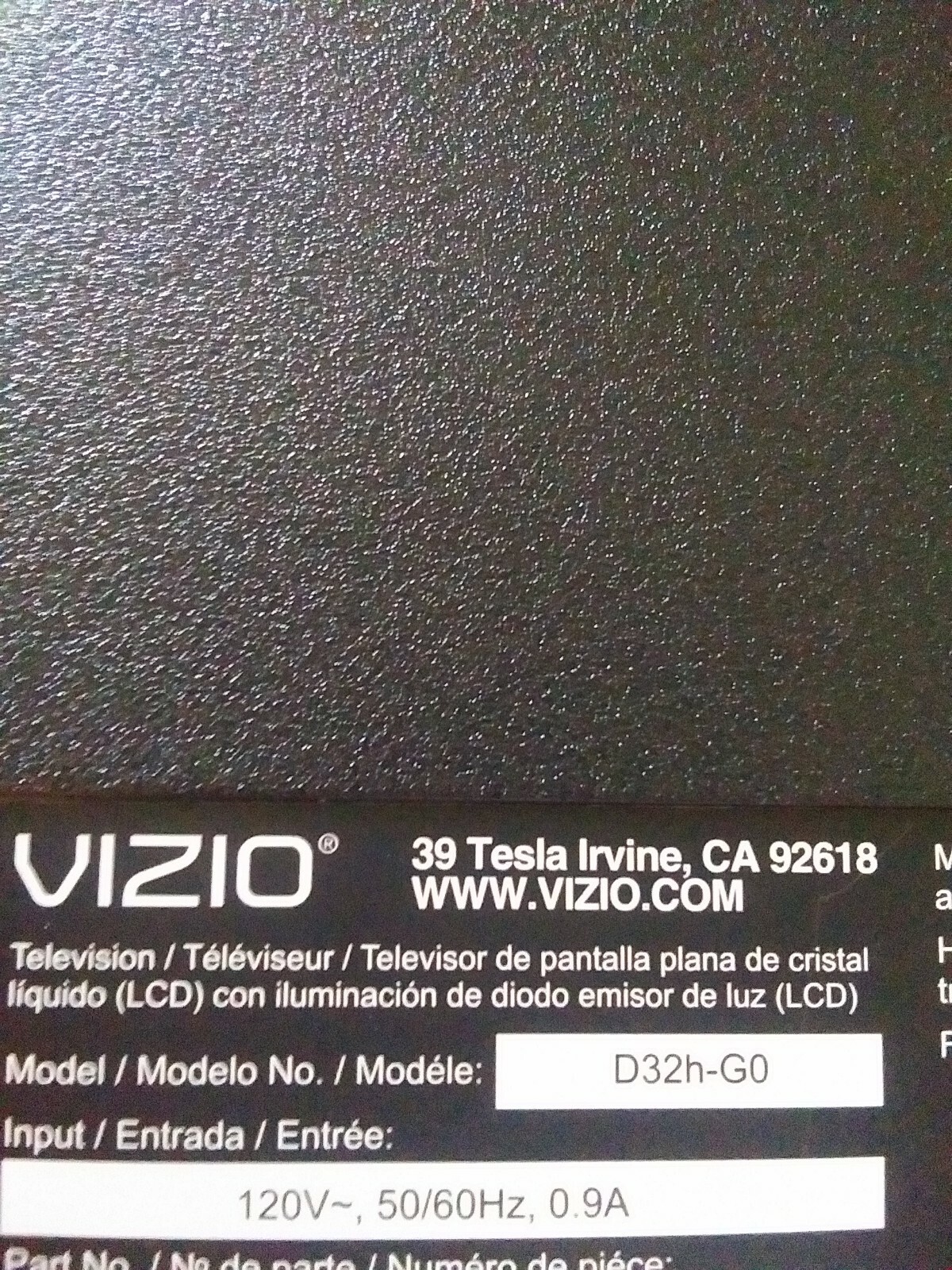 Used Tv Parts For Vizio D32hG0 Working Parts All Parts Are Listed In Details eBay
