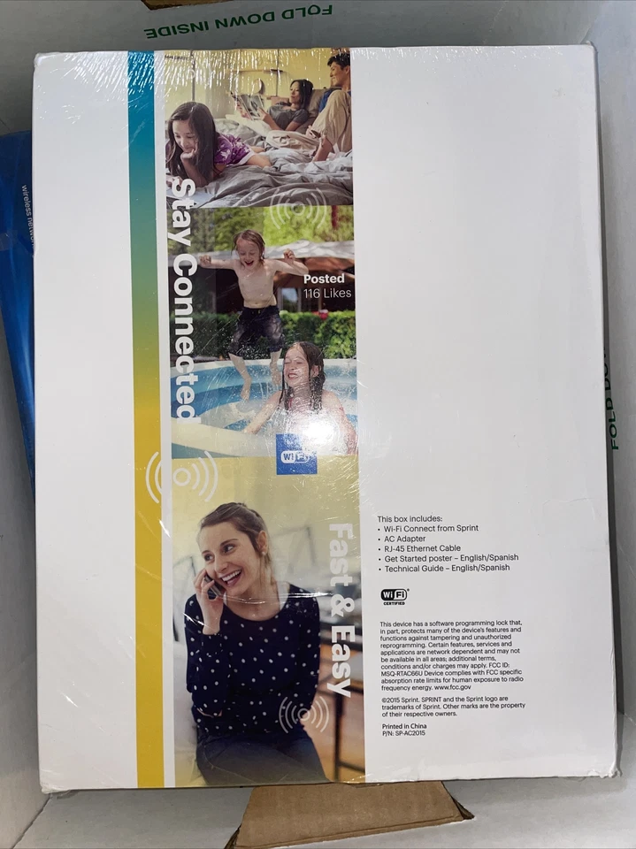 ASUS Dual Band Wi-Fi Connect For Sprint 802.11AC Router Sealed SKU: ASUSWIFICO - Image 2 of 3