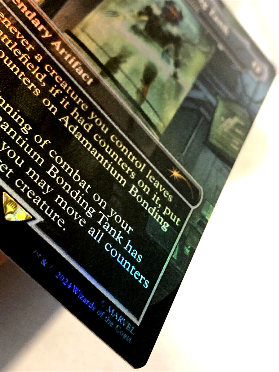 MTG Adamantium Bonding Tank - The Ozolith RAINBOW FOIL Secret Lair