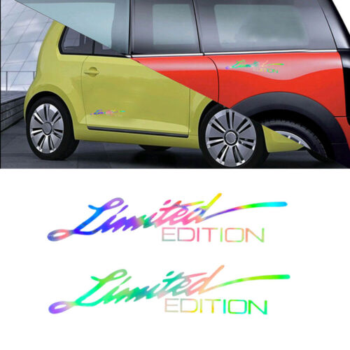 2x Laser LIMITED EDITION Car Styling Vinyl Auto Window Sticker Decor Accessories - Picture 6 of 12