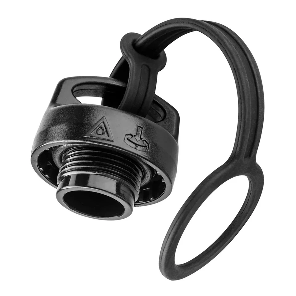 Botella de combustible líquido Optimus 600 ml 1000 ml tapa de seguridad duradera ligera negra Foto 3 de 3