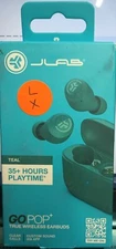 JLab Wireless Headphones Teal Left Side is Not Working For Parts Only