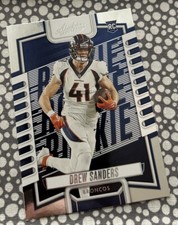 2023 Panini Absolute Foil Rookie Card RC #177 Drew Sanders Denver Broncos