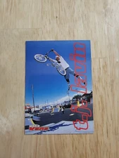 1997 Team Vans T.J. LAVIN Freestyle BMX Rookie Card #39 MTV The Challenge Host