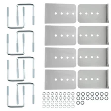 8" Galvanized L-Type Boat Trailer Bunk Bracket Kit 8 set Corrosion Protection