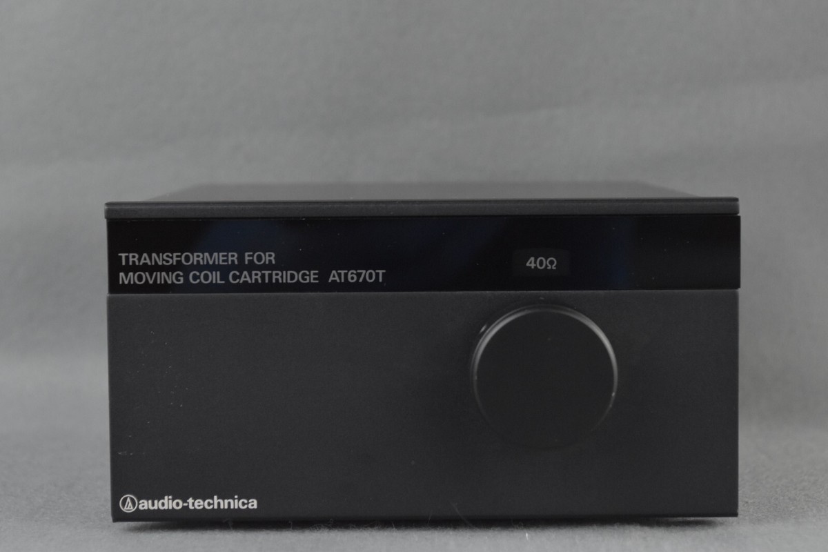 Audio-Technica AT670T Transformer For MC Cartridge In Excellent 