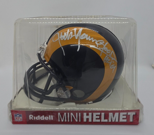 Jack Youngblood Autographed Rams Mini Helmet - Picture 7 of 7