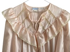 Eve Stillman Collection Lord And Taylor Nightgown Satin Brushed VTG