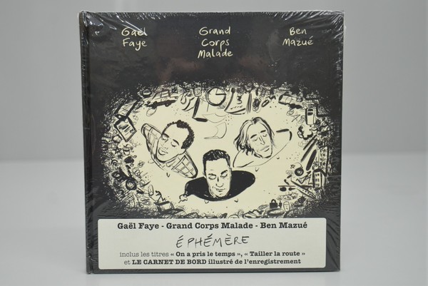 ÉPhéMèRe (Cd+Livre) Von Malade/Mazue/Faye Neu-image