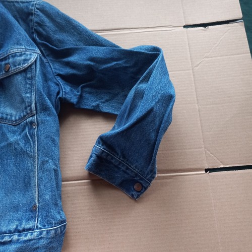 Rustler BOYS XL (pit 22") vintage denim jeans jacket 100% ctn #79111PW - Picture 4 of 14