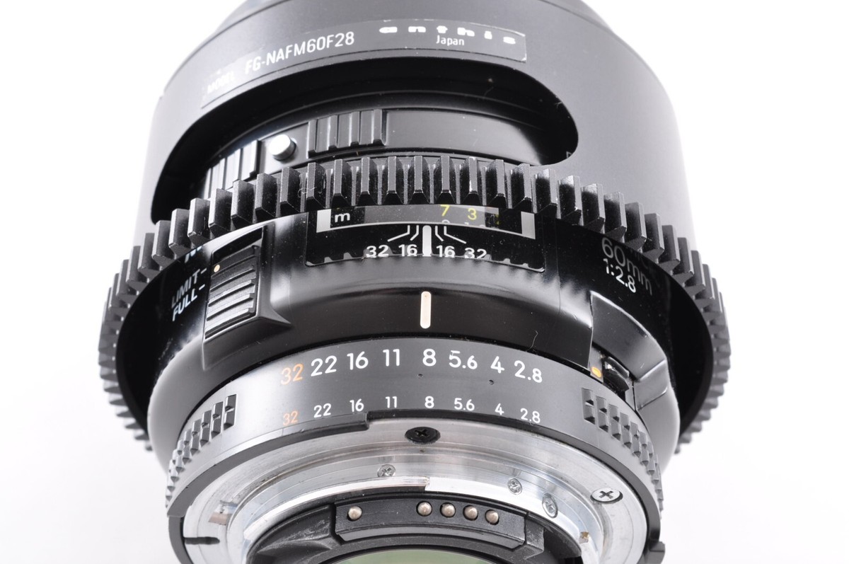 Nikon - Nikon ニコン AF MICRO NIKKOR 60mm FG-NAFM60 Amazon.com : AF Micro-NIKKOR 60mm f/2.8D Lens for Nikon DSLR