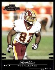 Rod Gardner 2002 Playoff Prestige #147 Redskins NFL READ FREE SHIP AutographDen