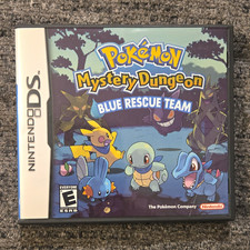 Nintendo Pokemon Mystery Dungeon Blue Rescue Team DS NTSC w/ Case Manual