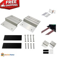 Heavy-Duty Aluminum Ramp Top Kit 2 Pack - 1400 lb Capacity with Non-Skid Safety