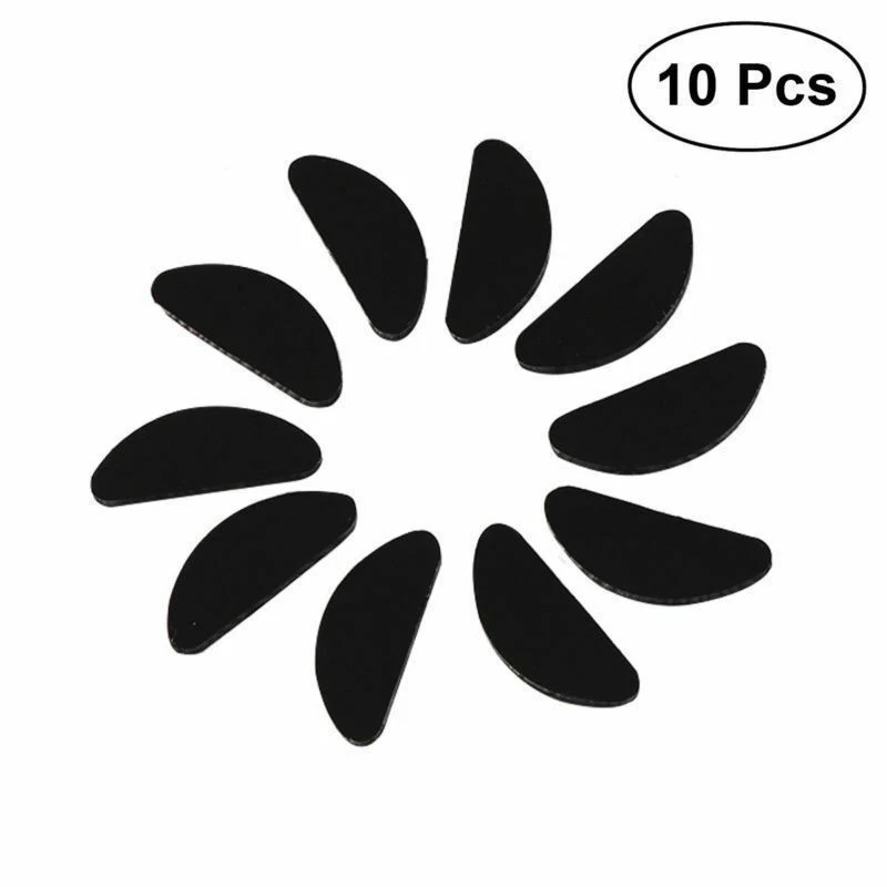 10x Nasenpads Brillenpads Selbstklebend Schwarz Silikon für Brillen Sonnenbrille - Bild 3 von 4