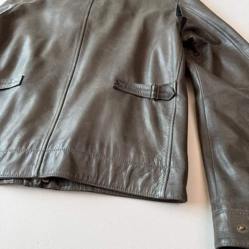 Belstaff Brad Gold Label (M) Motorcycle Leather Jacket image 7