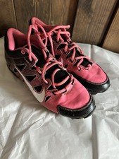 Woman’s Nike Fast flex  Cleets Size 9 Used Conditions See Photos