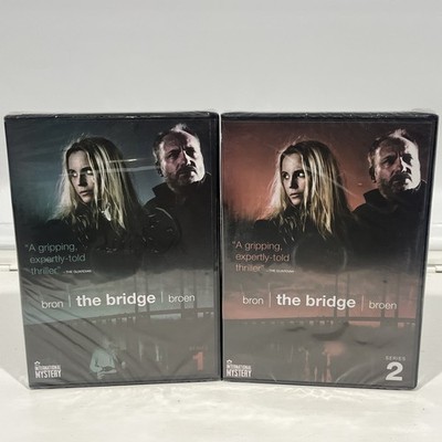 The Bridge: Series 1 + 2 DVD | New Sealed | Bron Broen Sofia Helin Copenhagen