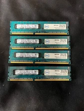 SK Hynix 16GB RAM (4ea x 4GB) DDR3 1333 2Rx8 PC3L-10600E HMT351U7CFR8A-H9 Set