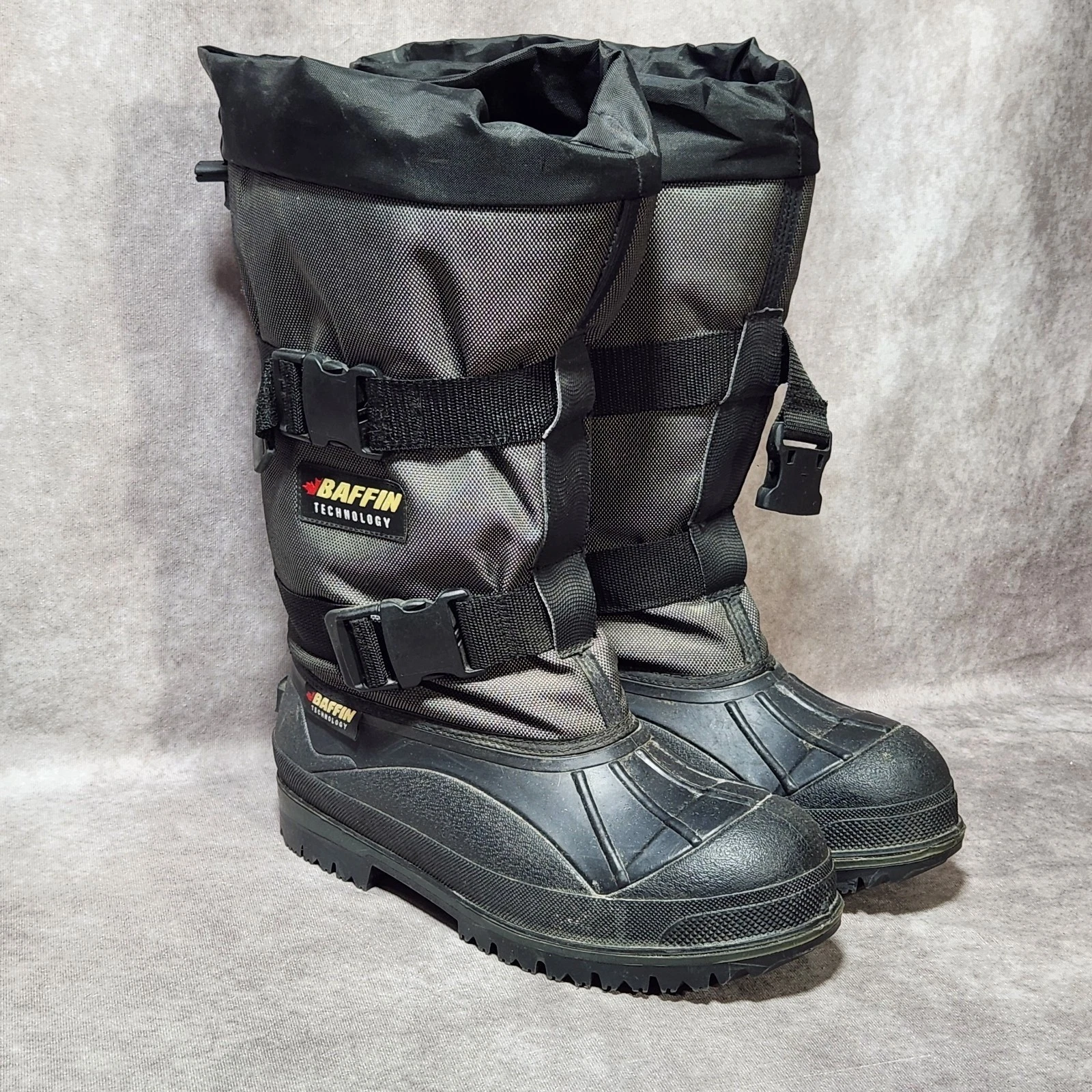 Baffin Technology Mens 11 Snow Boots Black Grey Wolf Winter Made in Canada
Opens in a new window or