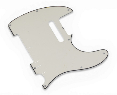 60's style Tele Parchment 8-Hole 3-Ply Pickguard US-Vint./Mex. Series  