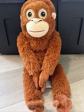 IKEA DJUNGELSKOG Orangutan Plush Monkey Soft Toy Stuffed Animal-Approx. 24 Inch