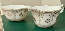 Vintage - Silesien Germany Porcelain Creamer & Sugar Set