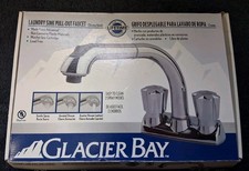 Glacier Bay Pull-Out Laundry Faucet Chrome Finish 174-011P