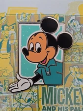 2023 Disney Mickey And His Pals Mystery Pin Mickey Mouse Polo Shirt Single