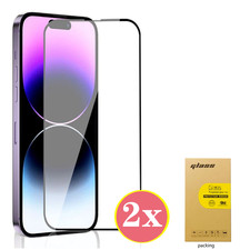 2pcs Protector de pantalla de vidrio templado para iPhone 17 16 15 14 13 12 Film