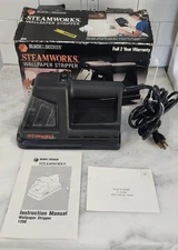 Black & Decker Steamworks Wallpaper Stripper Steamer 1200 With Manual & Box